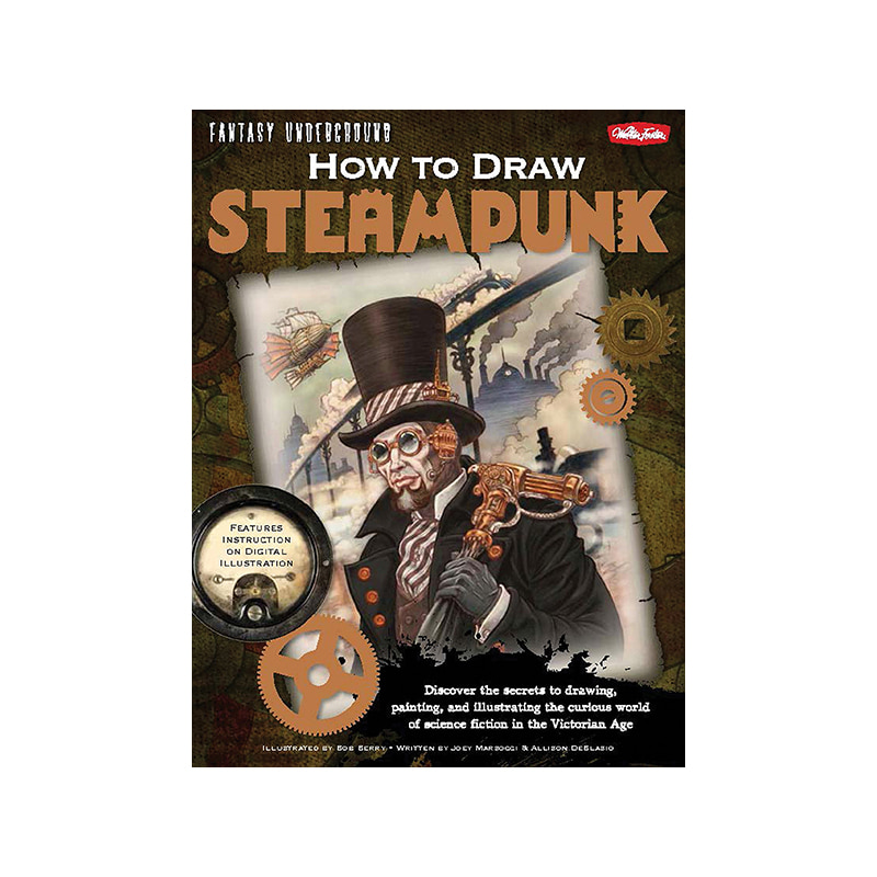 아트북 How to Draw Steampunk