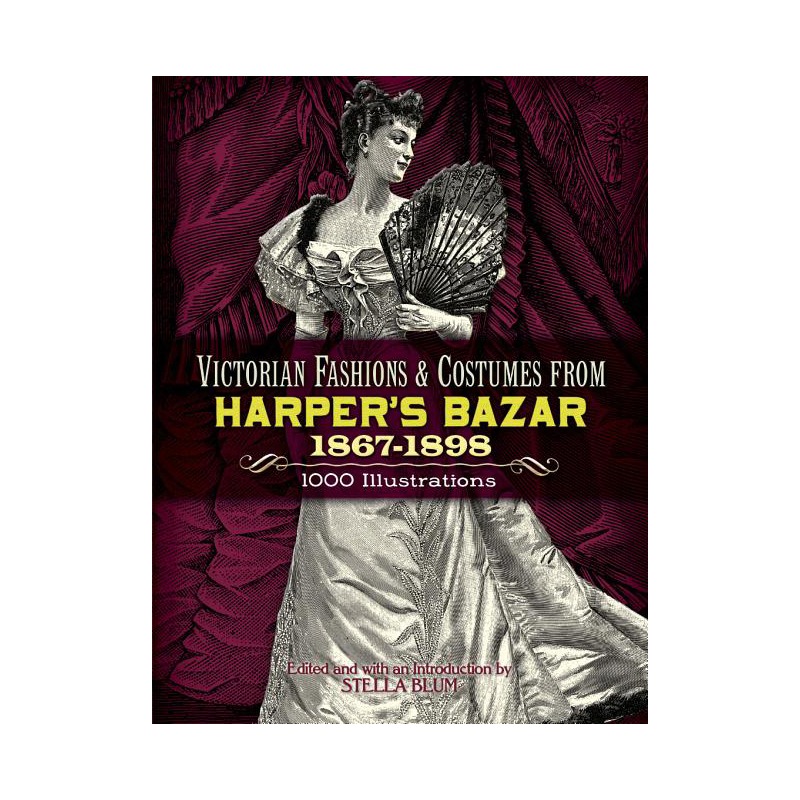 아트북 Victorian Fashions and Costumes from Harper&#039;s Bazar